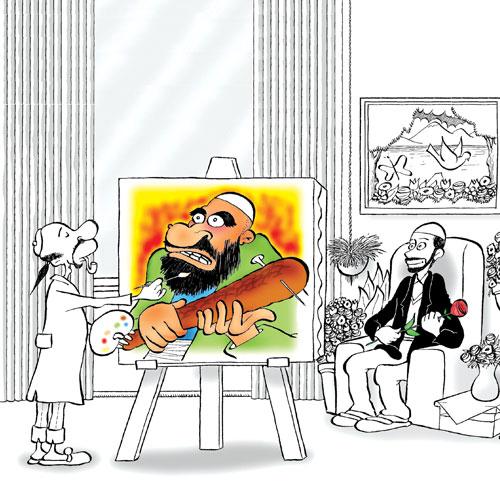 Karikatürlerde Müslüman Tiplemeleri