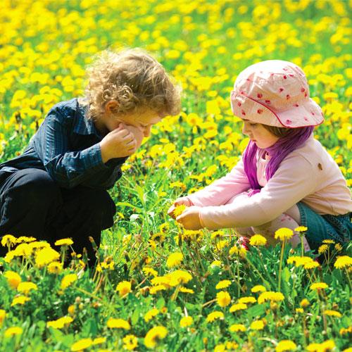 Çocuklar ve Çiçekler
